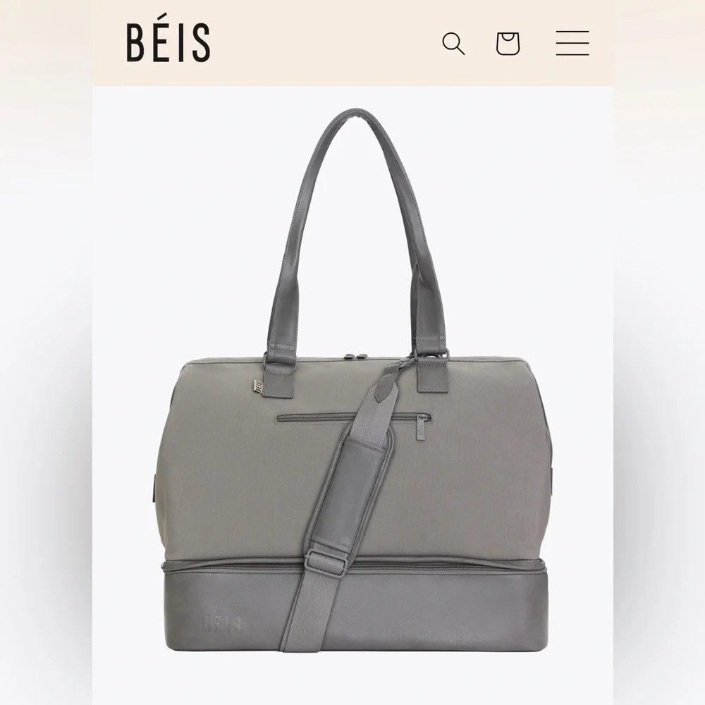 BEIS Gray Travel Bag - Picture 7 of 8